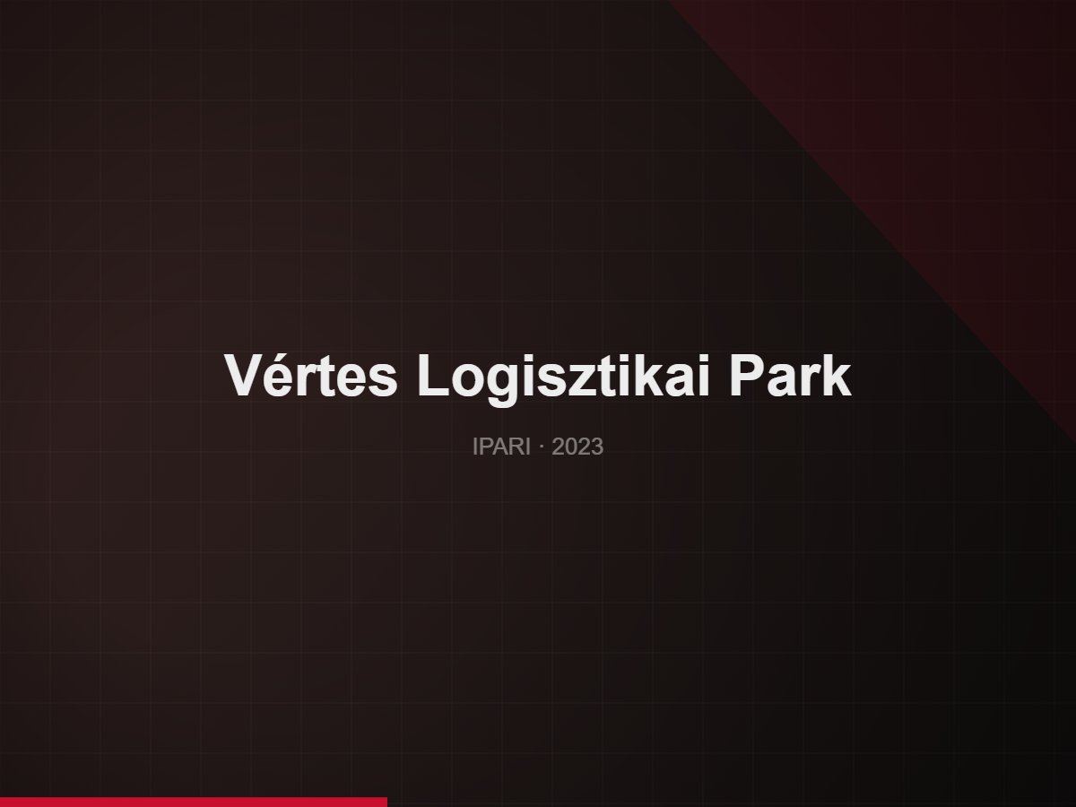 Vértes Logisztikai Park