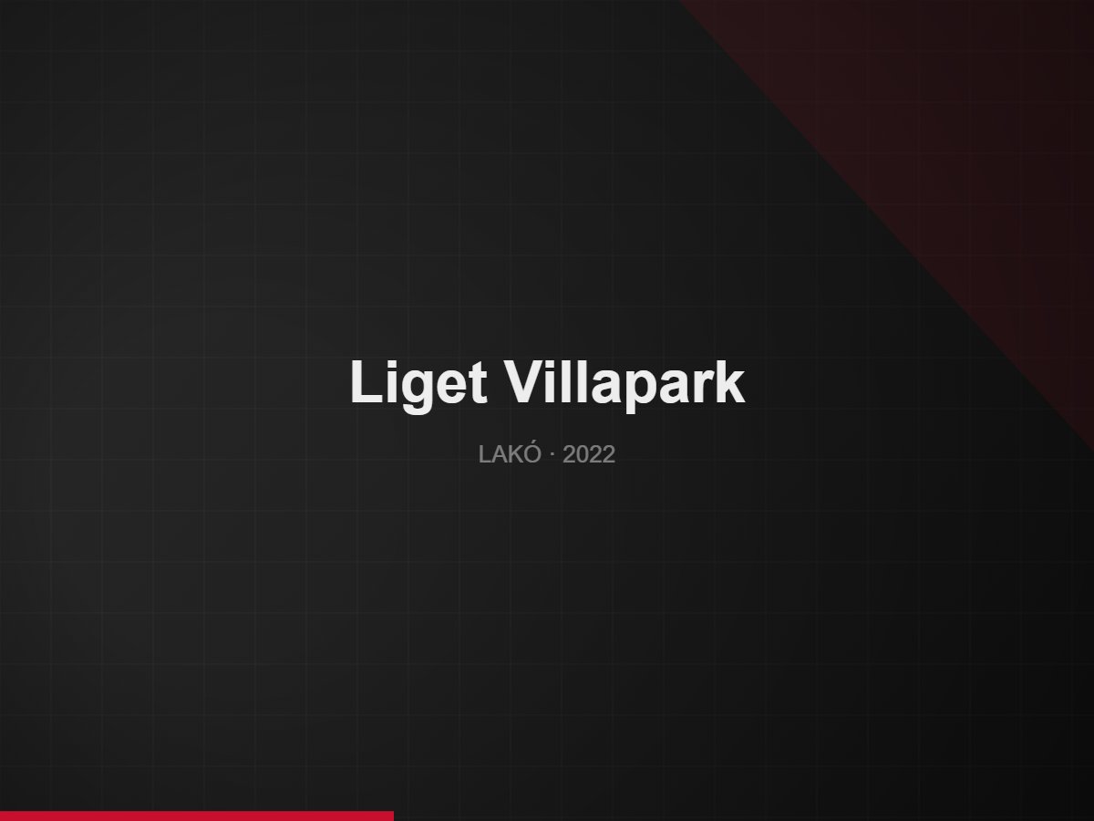 Liget Villapark